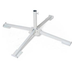 파라솔 지지를 위한 필수품 튼튼 전용 받침대 화이트