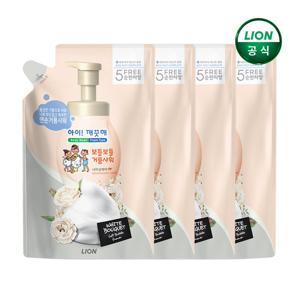 아이깨끗해 폼바디 너리싱케어 650g 리필 x 4개