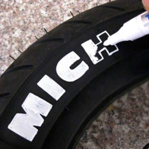 타이어 튜닝 방수 페인트 펜  타이어 마카[자동차/오토바이]