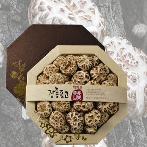 [장흥표고선물세트]프리미엄 백화고 선물세트 500g