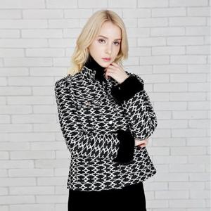 ★제이유퍼★ CJ023 패턴 차이나카라 밍크자켓