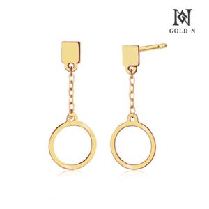 골드앤 18K 모노링 귀걸이 YG