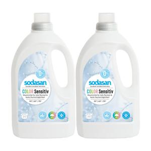 소다산 액상 세탁세제 센시티브 베이비 1.5L 무향 2개