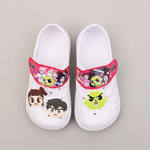 땡처리 신비아파트 EVA 실내화(핑크) 여아실내화 학생 학교실내화  학원 교실