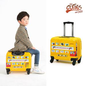 ★정가145,000★[큐티앤펄스]런던스티커버스 아동캐리어(옐로우)