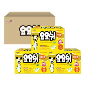 [요요쉬] 여아용 기저귀 2단계 10매 X 3팩