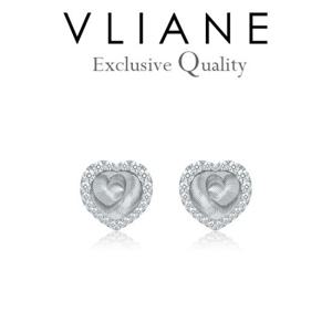 [브리앙] 14K 홀로그램 하트 귀걸이 (금귀걸이,귀고리,이어링)