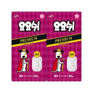 [요요쉬] 배변패드 프리미엄 50매 X 2팩