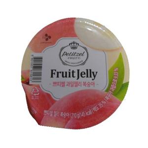 과일젤리 복숭아