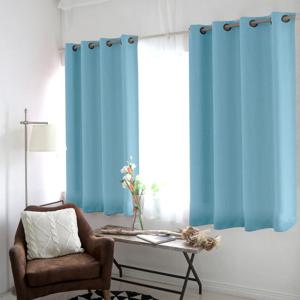 암막커튼 작은창 아일렛/커텐 거실 창문 아이방 방한