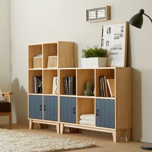 네시스 쏘론 가로세로 원목 책장 1050_도장형 GM269C (착불)