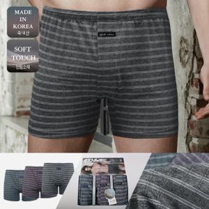 3종세트 브리티시체크 트렁크 남성팬티/남자속옷인팅