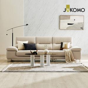 [자코모] 노바 3.5인 천연면피 소가죽 소파