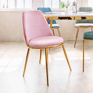 일루일루 스카 블랜도 골드 카페 화장대 업소용 식탁 의자