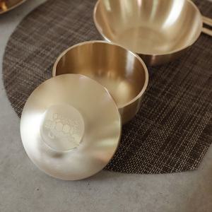 명성유기 방짜 거북이 공기대접 유기그릇세트 놋그릇