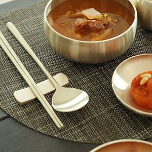 명성유기 방짜 일자수저받침 1p