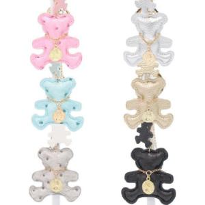 [블루피오레] 테디베어 가방 참 키링 ver.2 AF3580