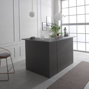 멀티 키높이 그레이 홈바 세트 (홈바2개) 아일랜드식탁 바테이블