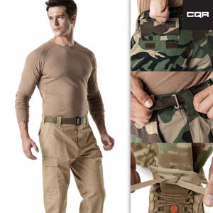CQR 립스탑 밀리터리 카고바지 작업복 CQ-UBP02
