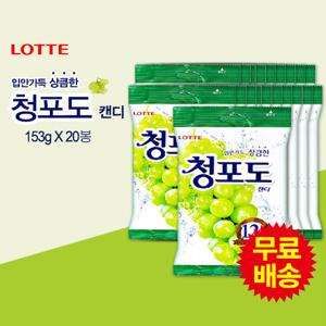 [롯데] 청포도캔디(153gx20봉)
