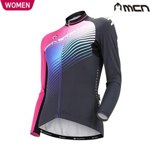 MCN/엠씨엔 울트라바이올렛 여성긴팔져지 자전거져지 자전거의류