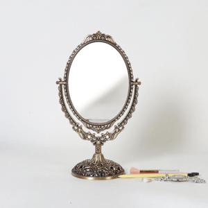 엔틱메탈 스텐딩 큐빅 화장대거울 스몰-3색상