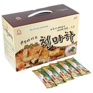 오양식품 햇살빚은 콘푸라이트 아몬드천마차 21gX90포 (손잡이)