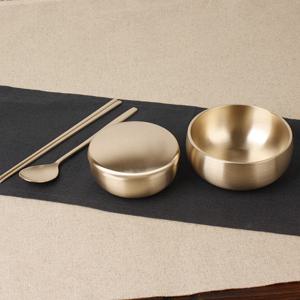 명성유기 방짜 신합식기 1인세트 (수저)