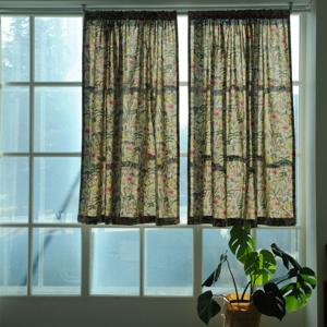 [하임앤하임] 라벤다 플라워 가리개커튼 140cm x 165cm