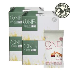 [산과들에] 하루견과 원데이오리지널 30봉 x4개 실속견과선물세트