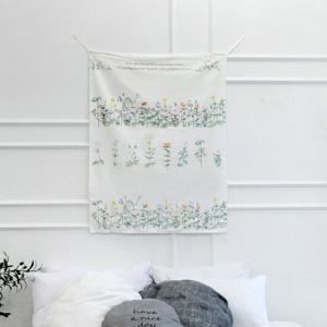 [하임앤하임] 와일드 플라워 가리개커튼 80cm x 105cm