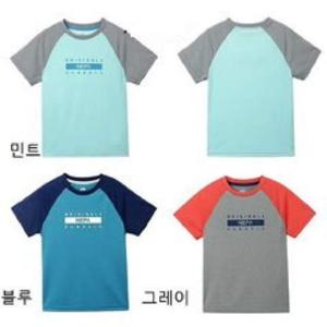 [네파키즈] (KED5301) 베이직 라운드티 아동반팔티