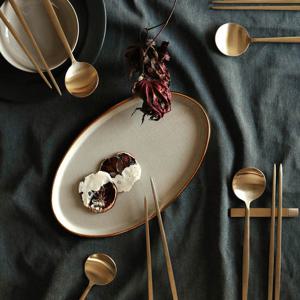 놋담 방짜유기 유기수저 양식기수저 4인