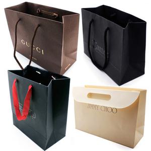 구찌 지미추 쇼핑백 선글라스 안경테 종이백 소품 보관 포장