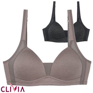 크리비아 메쉬 노와이어 몰드 브라 A컵 cbr1776