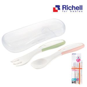 릿첼 T.L.I 젓가락연습용 스푼포크세트 (케이스포함) 이유식스푼크