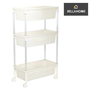 [벨라홈] 이동식 트롤리 3단선반(소)(CN7709)