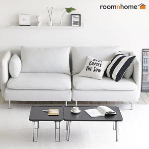 [룸앤홈] 모노폴딩테이블M (그레이/블랙/화이트)