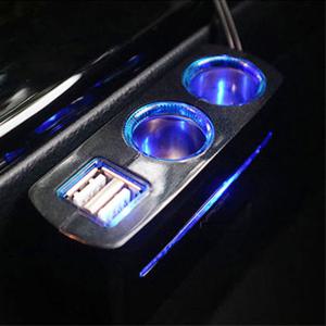 아이팝 블루라인 듀얼 USB 2구소켓 /충전기/시거잭소켓