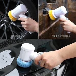 볼스터 다용도 스마트 휠 전동브러쉬 /세차용품/세차브러쉬