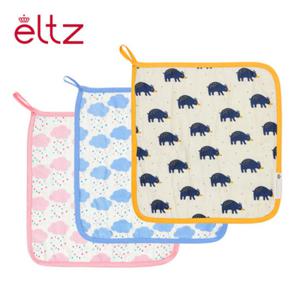 엘츠 소프트 어린이집 고리수건 세트 2P (유아/아기수건)