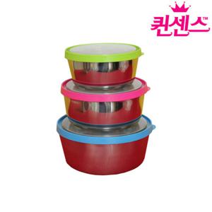 퀸센스 아이리스 원형도시락 3종세트