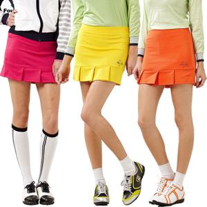 [티오]큐티 주름 장식 스판 큐롯 스커트 KB228W/골프/배드민턴용