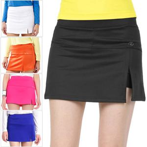 [티오]스포티브 섹시 슬릿 스판 스커트 KA222W/골프/배드민턴용