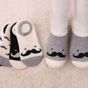 [키즈노리]D 젠틀콧수염_5족 유아동 양말덧신