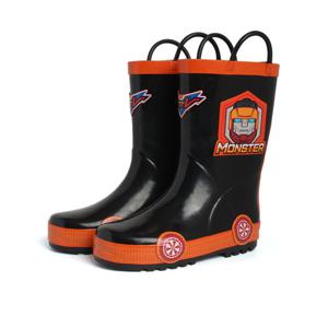 또봇V 러버 레인부츠_블랙