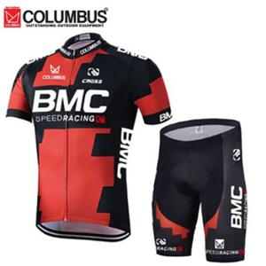 [콜럼버스] BMC 남성 반팔 싸이클복 상하의세트/자전거의류