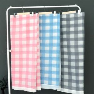 바숨 체크 시어서커 여름 홑이불 싱글 S/Q 겸용