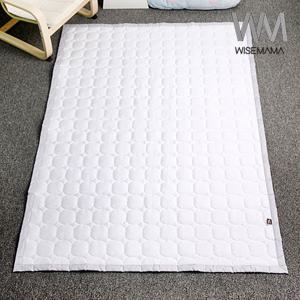 와이즈마마 풍기인견 논슬립 패드 (200×150) 화이트(그레이)