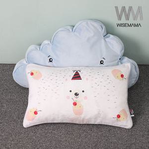와이즈마마 풍기인견 유아베개3050(솜) 파티베어